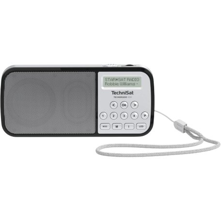 Technisat TechniRadio RDR DAB+ Radio (Lommestørrelse) Sølv