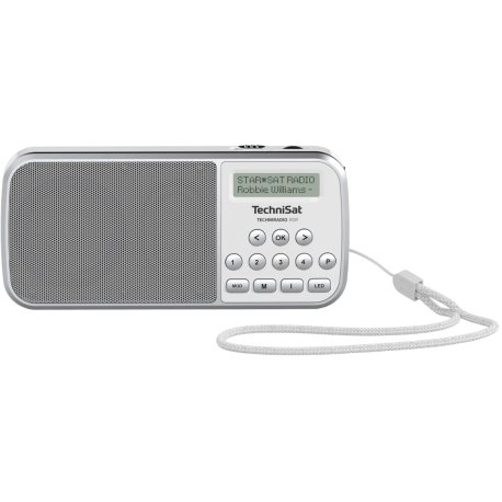 Technisat TechniRadio RDR DAB+ Radio (Lommestørrelse)  Hvid