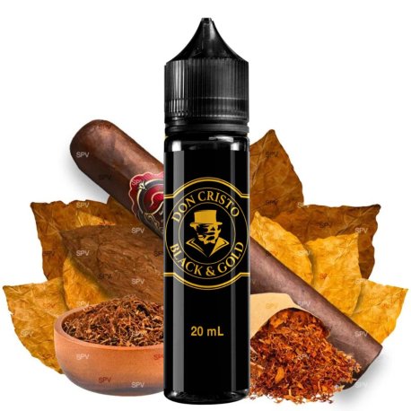 Don Cristo   "Black & Gold" - Longfill  20 ml