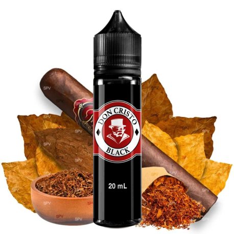 Don Cristo   "Black" - Longfill  20 ml