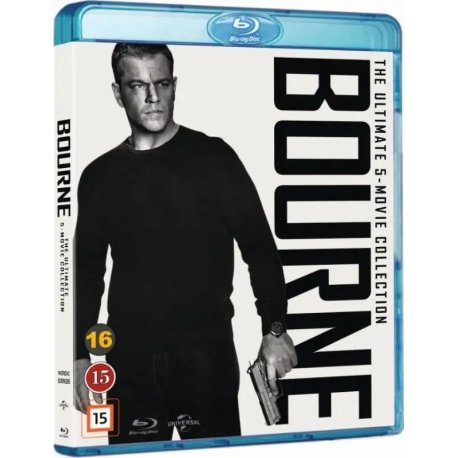 Bourne 1-5 Box Set     "Blu-Ray"