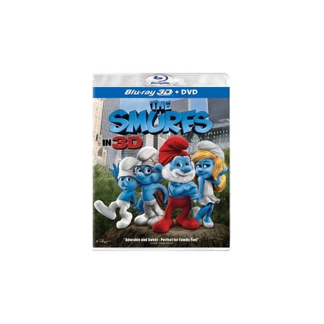Smølferne  The Smurfs    "Blu-Ray - 3D"