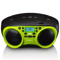 Lenco SCD-200 Boombox   Grøn
