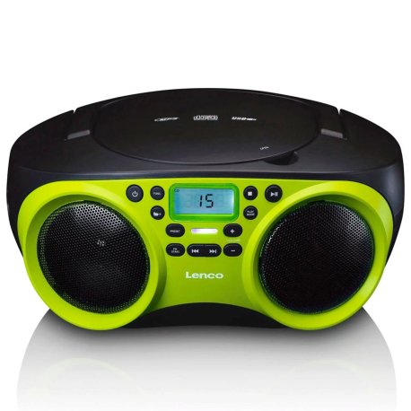 Lenco SCD-200 Boombox   Grøn