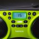 Lenco SCD-200 Boombox   Grøn
