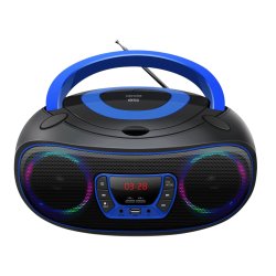 Denver TCL-212BT Bluetooth Boombox (CD/FM/USB)   Blå