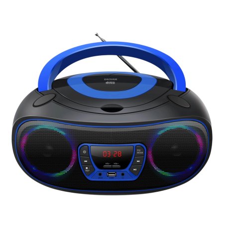 Denver TCL-212BT Bluetooth Boombox (CD/FM/USB)   Blå