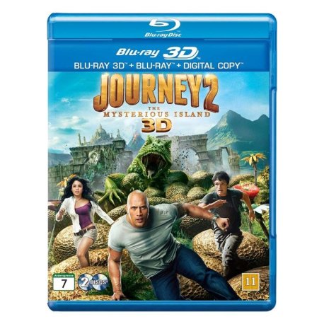 Journey 2: The Mysterious Island    "Blu-Ray 3D  & Blu-Ray"