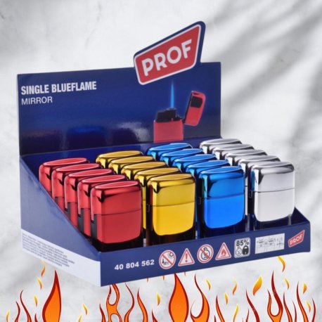 Prof   Stormlighter   "Mirror" Blå Flamme