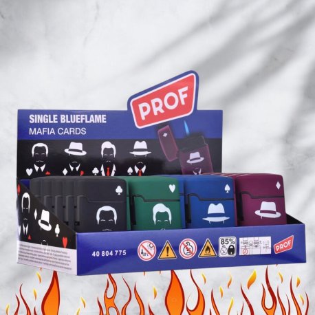 Prof   Stormlighter   "Mafia Cards"   Blå Flamme