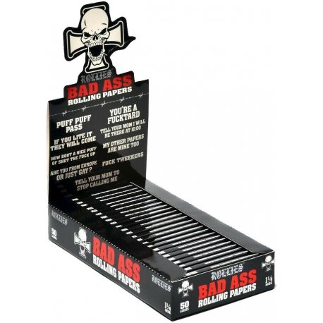 Cigaretrullepapir Bad Ass  1/1 4