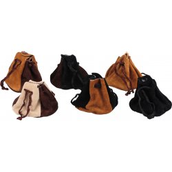 Tobaks Taske Lille Ruskind Assorteret Farver