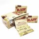 RAW Papers  Organisk Hamp  Enkelt Bredt Dobbelt
