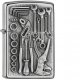 Org.ZIPPO Gadekrom Badge "Værktøjskasse"