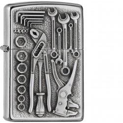 Org.ZIPPO Gadekrom Badge "Værktøjskasse"