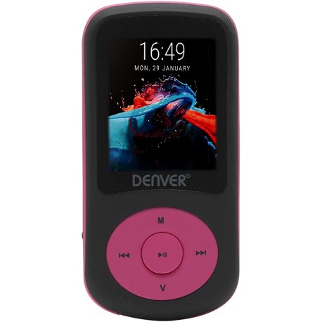 Denver MP4 Afspiller - 4GB *Pink*