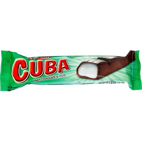 Cuba Bar Mørk m.Mint 40 gr