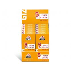GIZEH Filter-Sticks Extra Slim 5 mm 126 stk