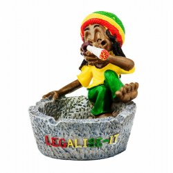 Rasta Askebæger Sidder Legalize-It 10,5 Cm