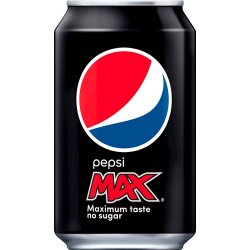Pepsi Max 33 cl DS.