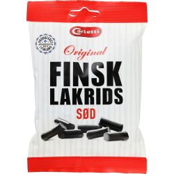 Finsk lakrids sød 130 gr