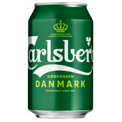 Carlsberg Pils 33 cl (dåse)