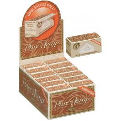 Pure Hemp Ubleget Rolls - rå - 4 meter