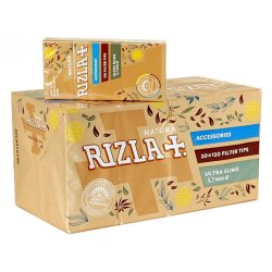 RIZLA Natura Filters - Raw - Ultra Slim 5,7 mm