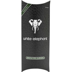 White Elephant Piperenser Grå/ Hvid Konisk 18 cm, 80 stk