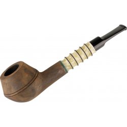 Pipe Frat.Croci "Futura I" Rusten Lige Spiralring Akryl