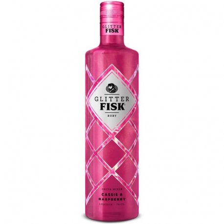 Glitter FISK Diamond Elderflower & Lime Likør 15% 70 cl