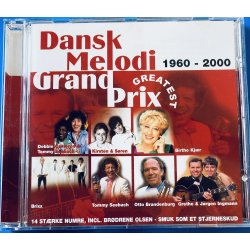 Dansk Melodi Grand Prix 1960-2000 cd