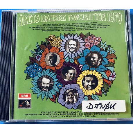 Årets Danske Favoritter 1970 cd