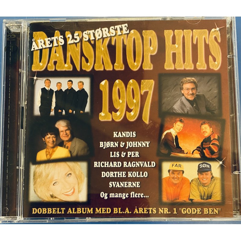 DanskTop Hits 1997 cd Kiosken Rødbyhavn