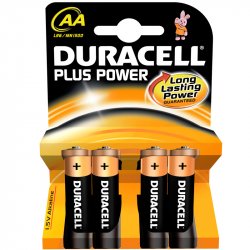 Duracell AA Lille 1,5V 4 pk