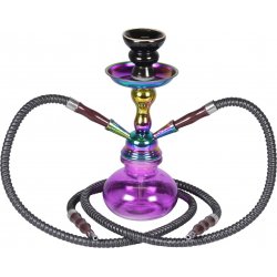 Shisha Vandpibe "SINAI / RAINBOW" Lilla 25 cm