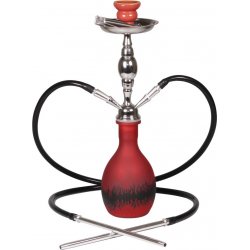 Shisha Vandpibe "Saida" Rød 49 cm