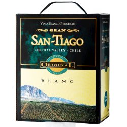 San-Tiago Blanc Hvid 3 ltr  12,5 %