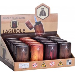 LAGUIOLE Jet Lighter "Capsule" Blå Flamme