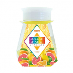 AirPure Farveskiftende Krystaller - Citrus Zing "Lys med Duft af Citron"