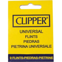 Clipper Flints Indhold 9 Sten i En Blisterpakning