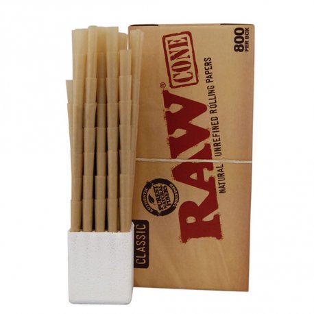 RAW Cones Classic King Size  " Boks 800 stk "