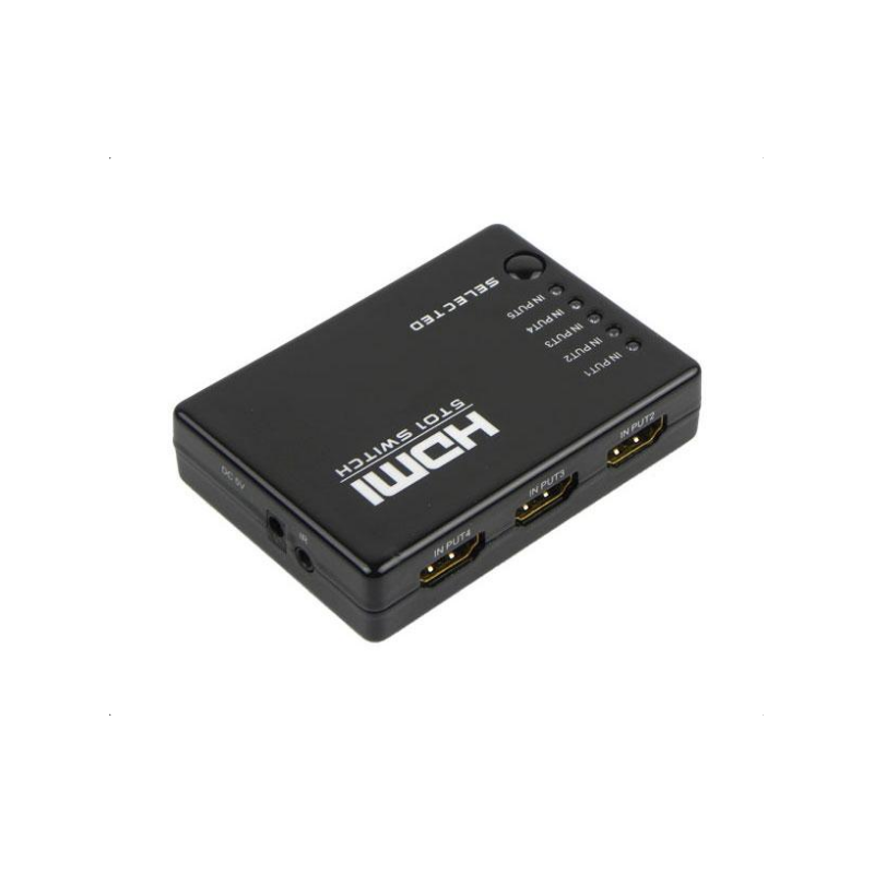 High Speed Auto HDMI Switch 5 vejs. Kiosken Rødbyhavn