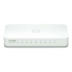 D-Link - 8 Ports Easy Desktop Switch - 10/100 Mbps