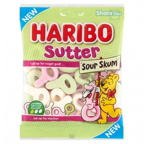 Haribo Sutter Skum Sour 100 gr