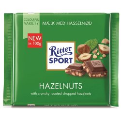 Ritter Mælk Hasselnød  100 gr