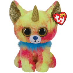 Ty Plush - Beanie Boos - Yips the Chihuahua with Horn (Medium)