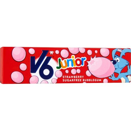 V6 Junior Strawberry  5-pak