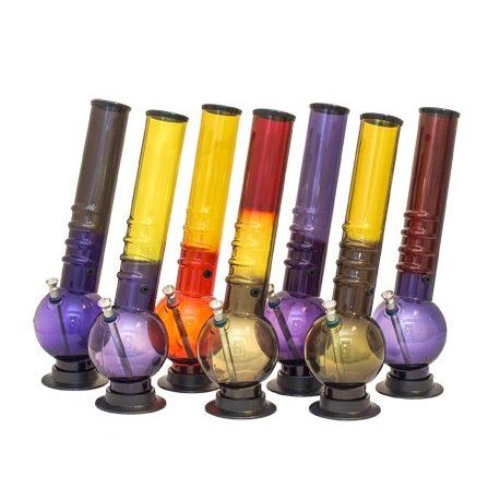 Acryl Bong 2", Col. 36,5 cm