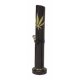 Bambus Bong Med Blad 35 cm